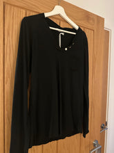 Load image into Gallery viewer, Pocket Long Sleeve Top with Button Detail