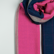 Load image into Gallery viewer, Pop Pink Blue Tweed