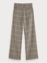 Load image into Gallery viewer, Wide leg high rise trouser